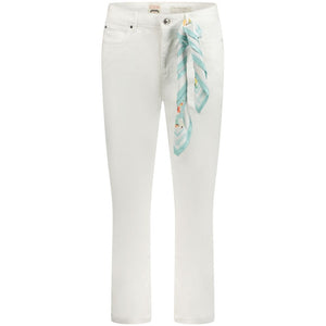 Guess Jeans White Cotton Women Skinny Jean