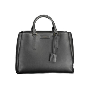 Calvin Klein Black Recycled Polyester Women Handbag