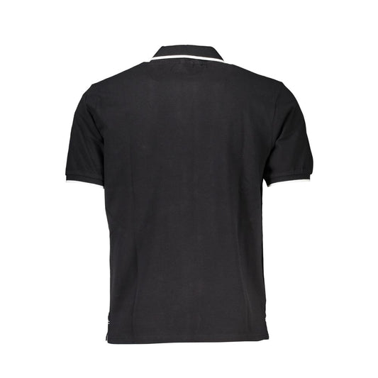 North Sails Black Cotton Men's Polo Shirt