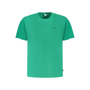 Pepe Jeans Verde Cotton Mens T-Shirt