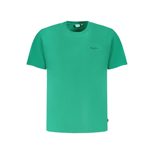 Pepe Jeans Verde Cotton Mens T-Shirt