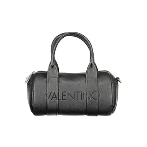 Mario Valentino Black Polyurethane Women Handbag