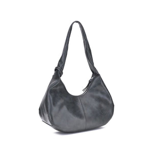 Ganni Black Lyocell Shoulder Bag