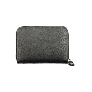 Mario Valentino Black Polyurethane Women Wallet