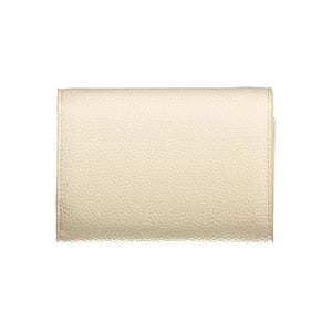 Mario Valentino Beige Polyethylene Wallet
