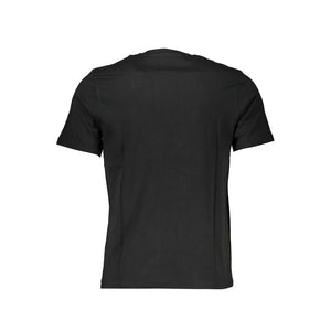 North Sails Black Cotton Men T-Shirt