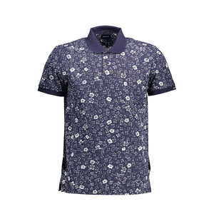 Gant Blue Cotton Men Polo Shirt