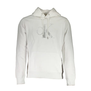 Calvin Klein White Cotton Men's Sweater