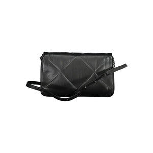 Calvin Klein Black Polyester Women Shoulder Bag