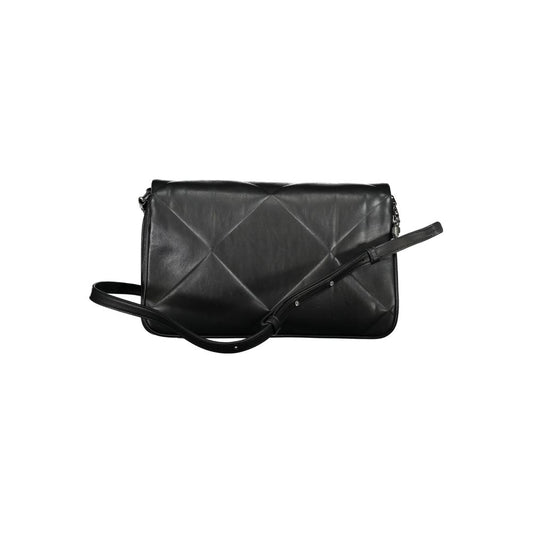 Calvin Klein Black Polyester Women Shoulder Bag