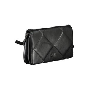 Calvin Klein Black Polyester Women Shoulder Bag