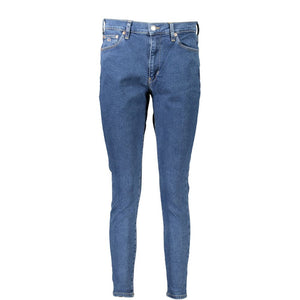 Tommy Hilfiger Blue Cotton Women Jeans