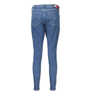 Tommy Hilfiger Blue Cotton Women Jeans