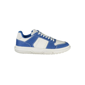 Tommy Hilfiger White Polyurethane Men Sneaker