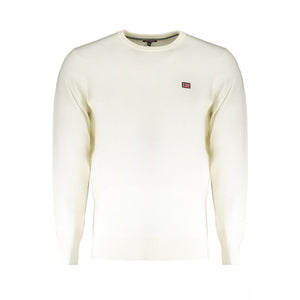 Norway 1963 White Wool Mens Sweater