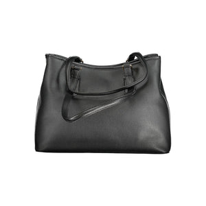 Mario Valentino Black Polyethylene Women Handbag