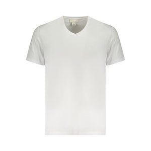 Calvin Klein White Cotton Men T-Shirt