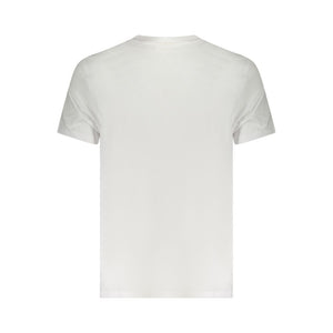 Calvin Klein White Cotton Men T-Shirt