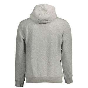 Napapijri Gray Organic Cotton Men Sweater