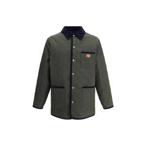 Valentino Green Polyamide Coat