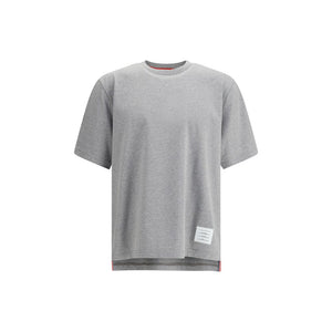 Thom Browne Gray Cotton T-Shirt