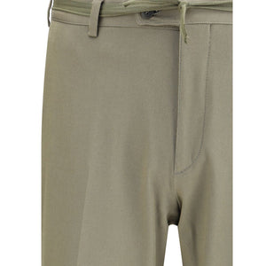 Brioni Green Cotton Chino Pants