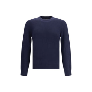 Brioni Blue Cashmere Cashmere Sweater