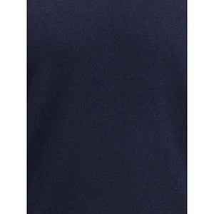 Brioni Blue Cashmere Cashmere Sweater