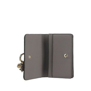 Chloé Gray Calf Leather Bos Taurus Wallet
