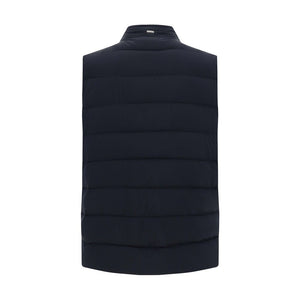 Herno Black Polyamide Sleveless Jacket