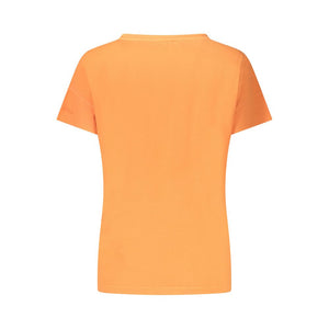 North Sails Orange Cotton Women T-Shirt