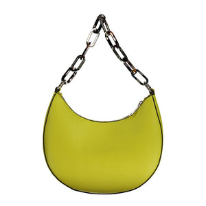 Mario Valentino Yellow Polyethylene Women Handbag