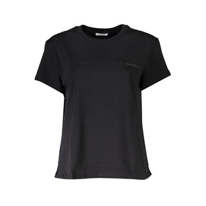 Patrizia Pepe Black Cotton Women T-Shirt