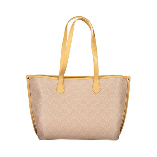 Mario Valentino Beige Polyethylene Women Handbag