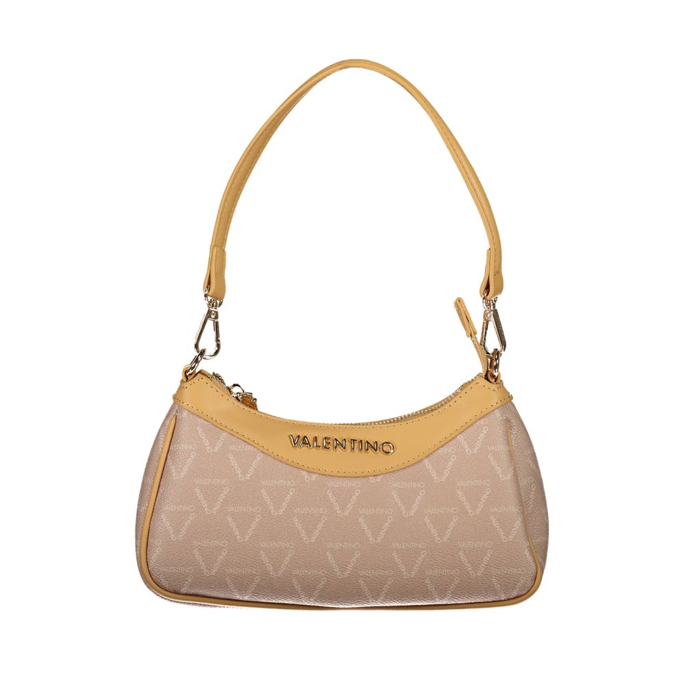 Mario Valentino Beige Polyurethane Women Handbag