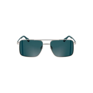 Calvin Klein Gray Metal Men Sunglass