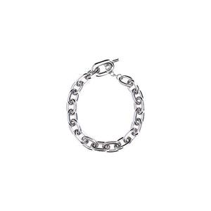 Rabanne Silver Aluminum Necklace