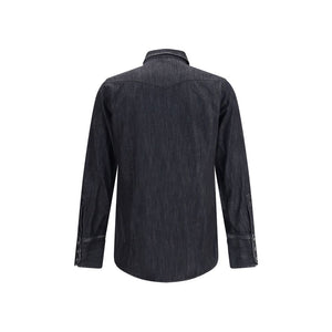 Dsquared² Black Denim Shirt
