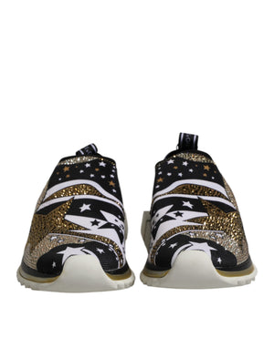Dolce & Gabbana Multicolor Sorrento Low Top Sneakers Shoes