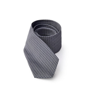 Jil Sander Gray Silk Tie