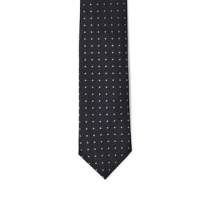 Jil Sander Black Silk Tie