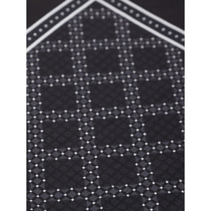 Dolce & Gabbana Black Silk Pocket Square