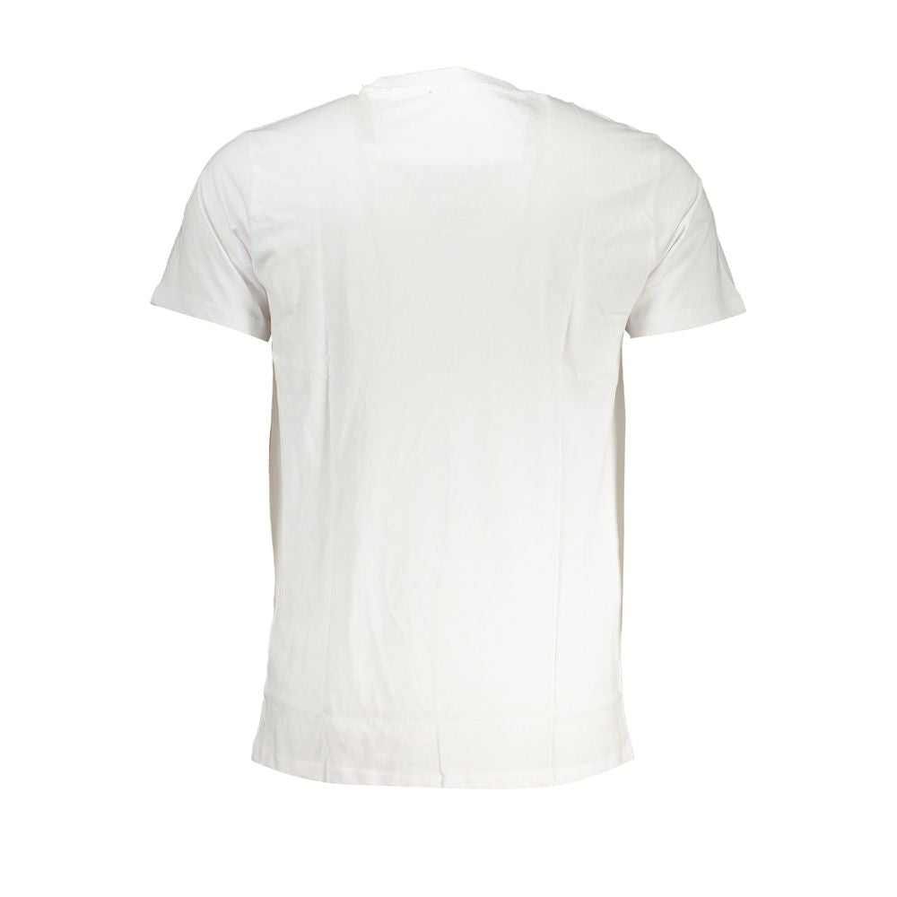 Cavalli Class Bianco Cotton Men's T-Shirt