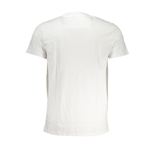 Cavalli Class Bianco Cotton Men's T-Shirt