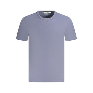 Calvin Klein Blu Cotton Men T-Shirt