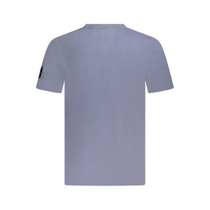 Calvin Klein Blu Cotton Men T-Shirt