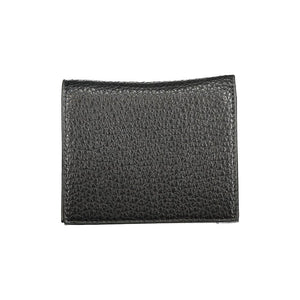 Mario Valentino Black Polyurethane Women Wallet