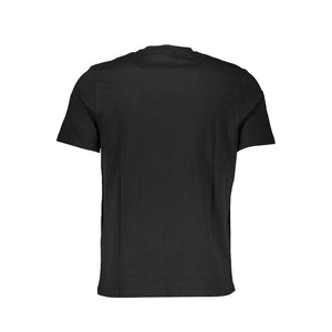 North Sails Black Cotton Men T-Shirt