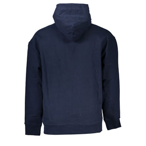 Tommy Hilfiger Blue Cotton Men Sweatshirt
