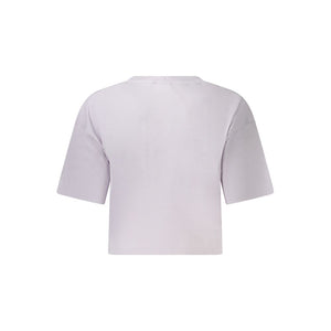 Fila Pink Cotton Women T-Shirt